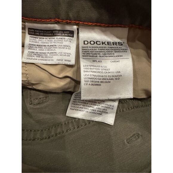 Dockers smart flex Jean cut tapered fit chino 50x30 - Picture 7 of 8